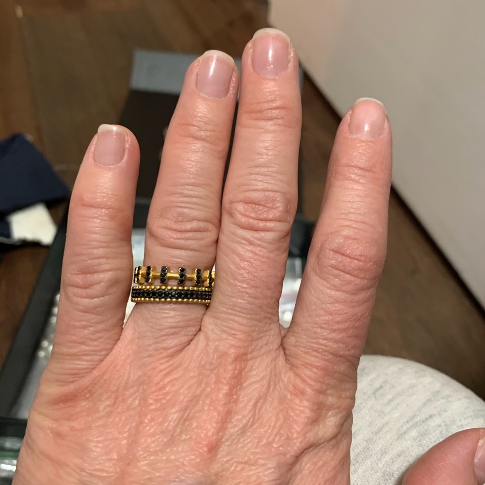 Freida Rothman stack rings